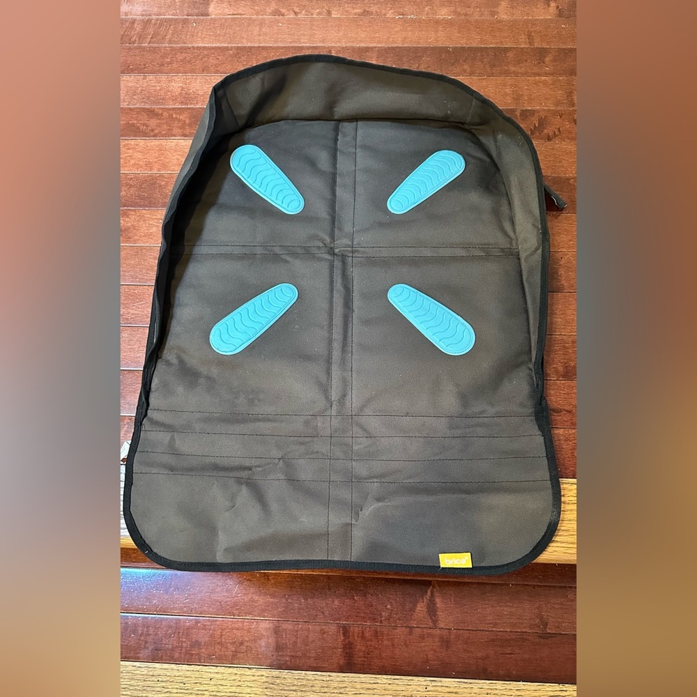 Kids Brown and Blue Car Seat Protector